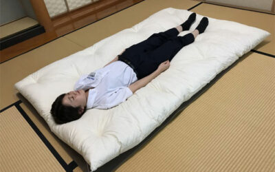 100% coton, 100% Japon, le futon a tout bon !