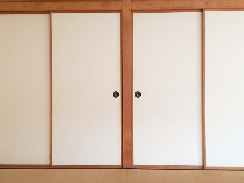 fusuma véritables portes-coulissantes japonaises